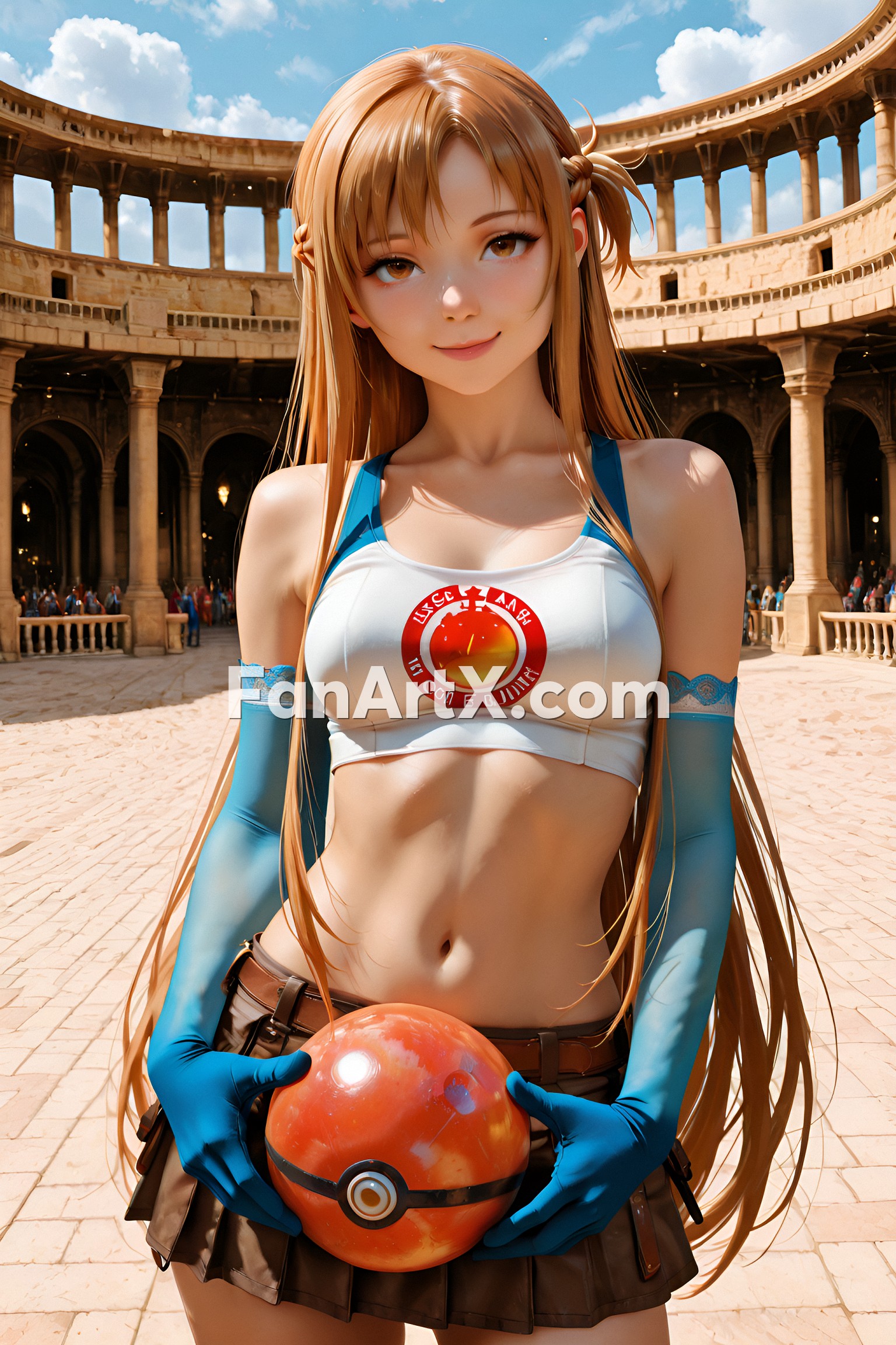 Sao Asuna Yuuki Fanart - Sword Art Online character 9670866